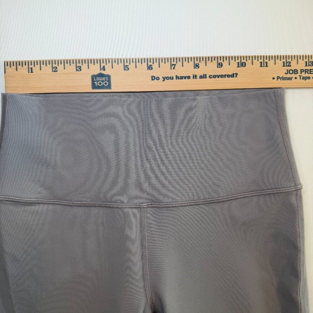LULULEMON Wunder Under High Rise Tech Mesh Pant Gray 6 and FREE TOTE! - Picture 15 of 16